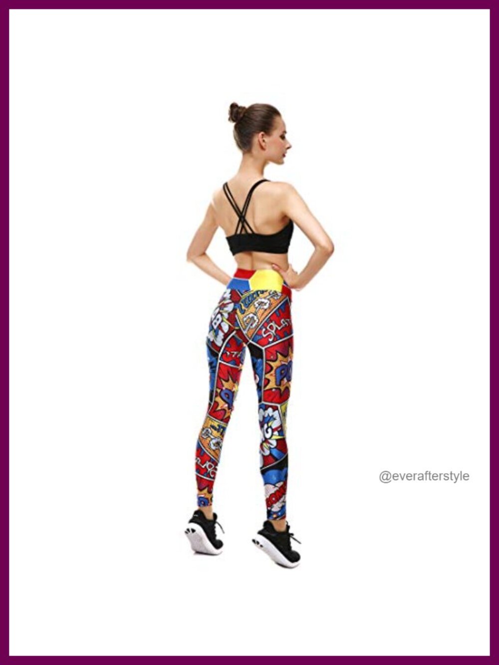 High Waist Quick Dry Running Tights Compression Workout Pants - Picture 4 of 5